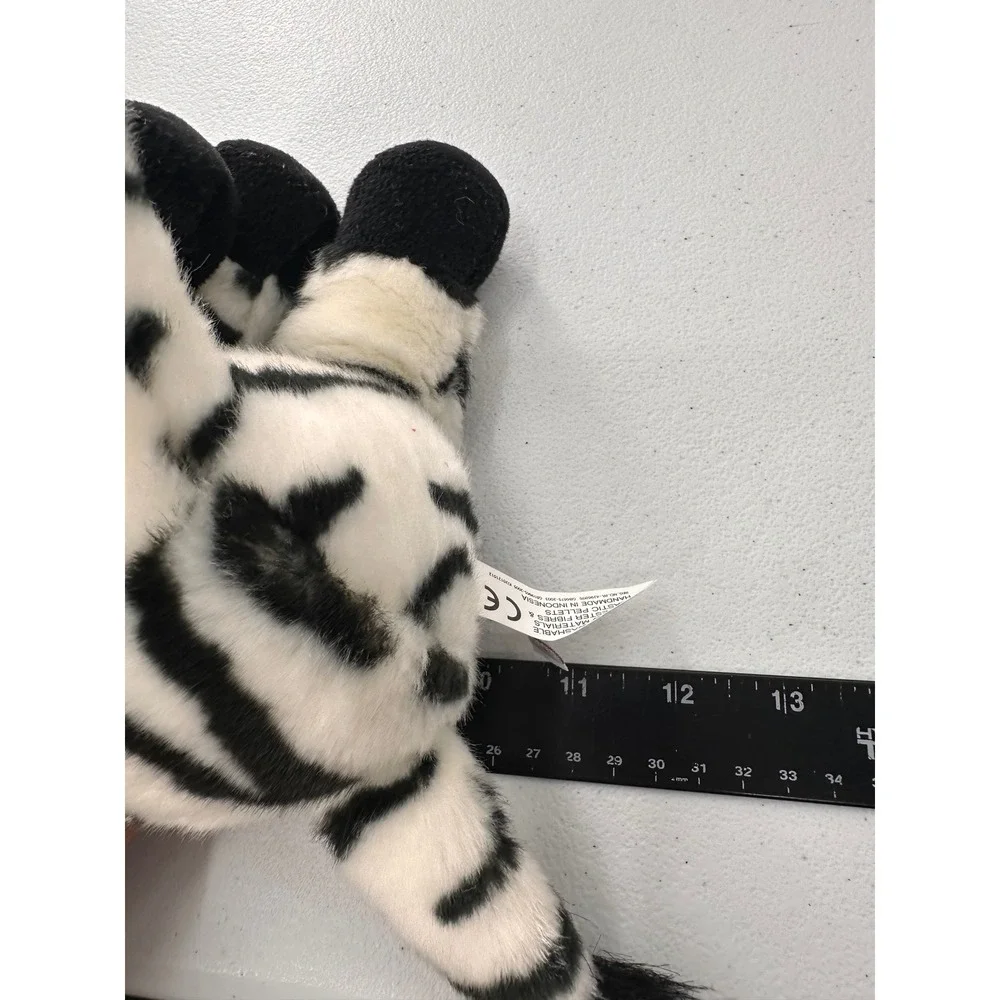 Aurora Zebra Plush Stuffed Animal Safari Lovey 11 Inch Black White Kids Toy 034